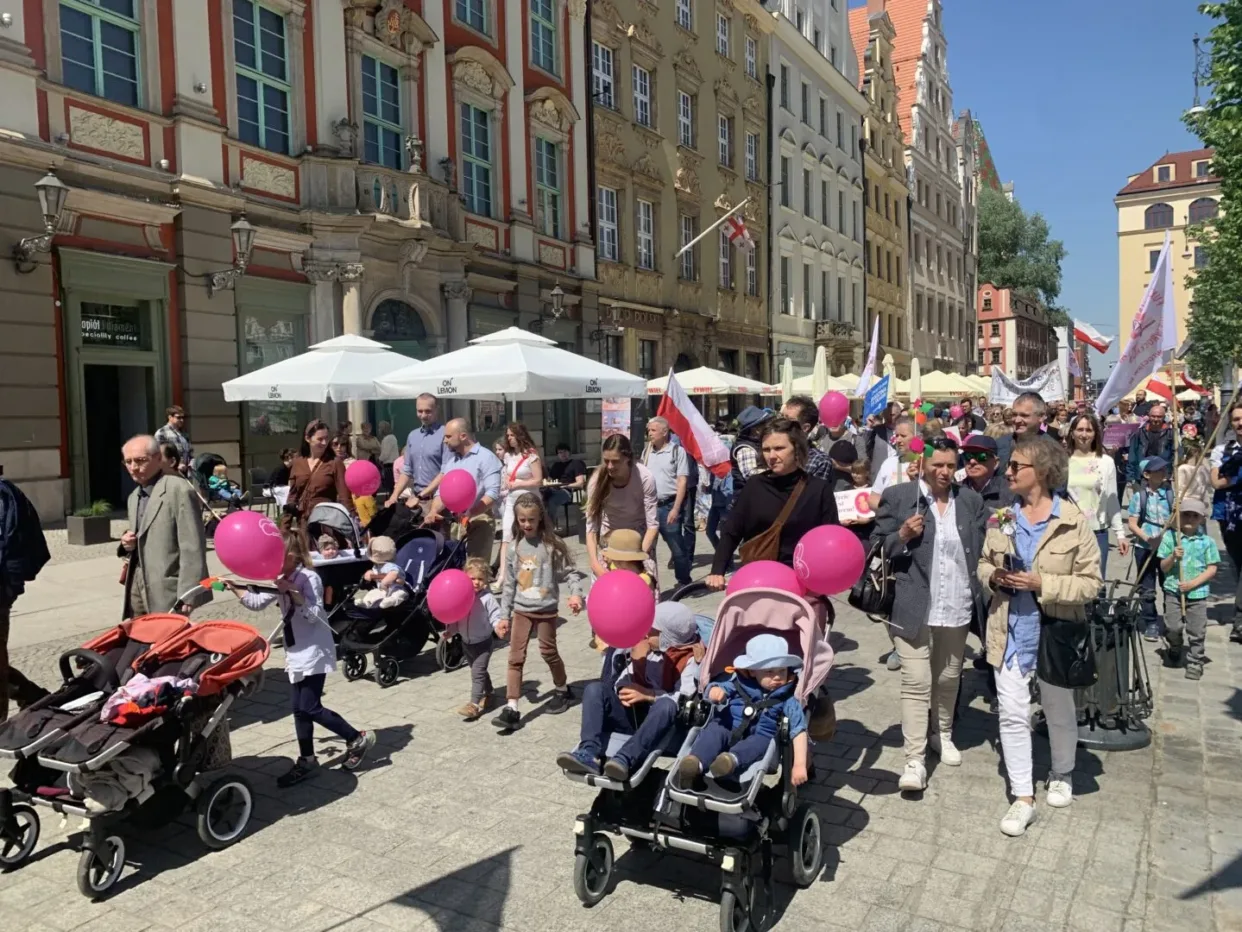 March and Festival for Life and household  in Wroclaw