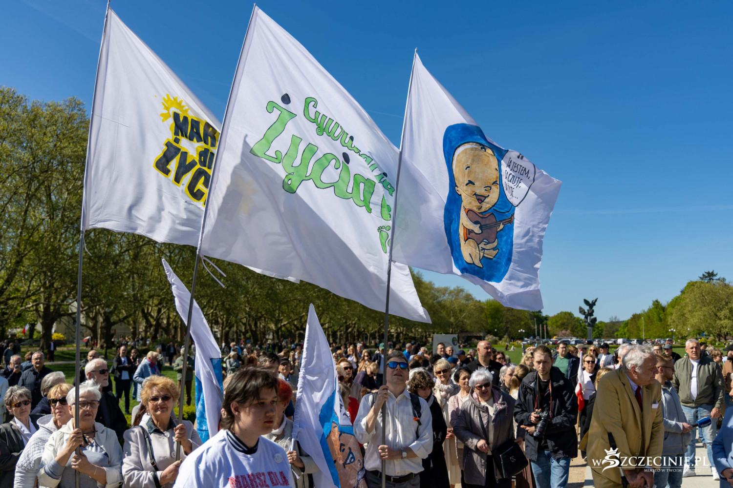 „Już jestem!” – Marsz dla Życia w Szczecinie